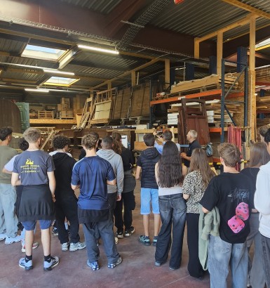 Visite de l'entreprise ADECO à Châtillon-le-Duc