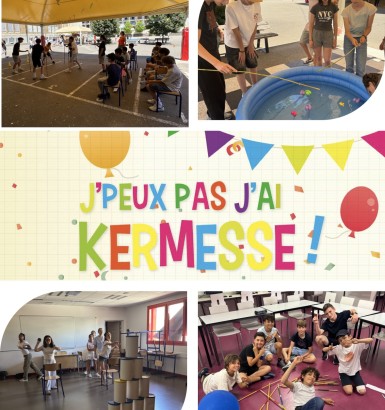 🎉 La kermesse du collège : une belle journée de convivialité et d’amusement !