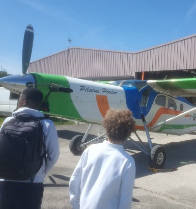 Le BIA à la découverte de l'aérodrome de Besançon - La Vèze