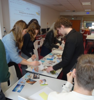 Avenir pro : un atelier pour la recherche d’emploi proposé par France Travail aux classes de Tle Bac Pro