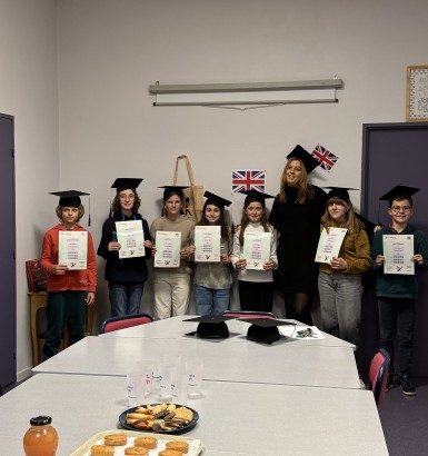 Remise de la Certification Cambridge