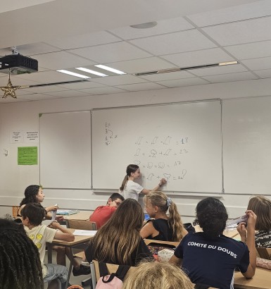 Immersion des CM2 en classe de 6ème au collège Saint Joseph