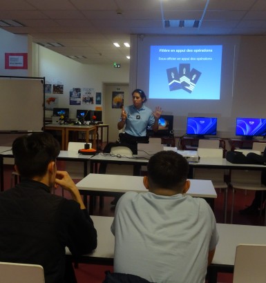 Présentation des métiers de la gendarmerie