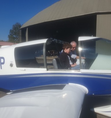🎯 Découverte de l’aérodrome de Thise pour les élèves du BIA ✈️