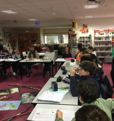 Une rencontre littéraire inspirante pour nos élèves de 5ème