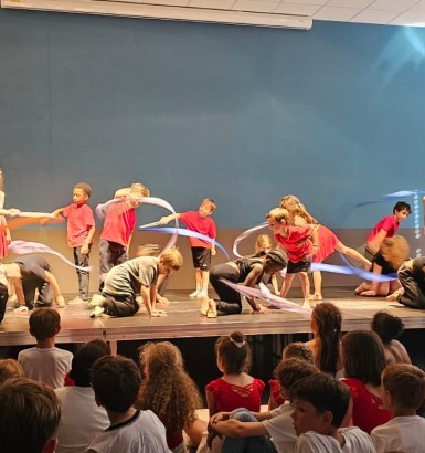Restitution Art du Cirque classes de CP CE1 CE2
