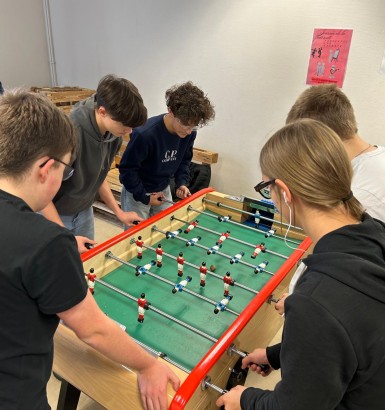 Le CVL organise un tournoi de babyfoot