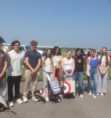 Cérémonie de remise des diplômes BIA à l’aérodrome de Lons le saunier