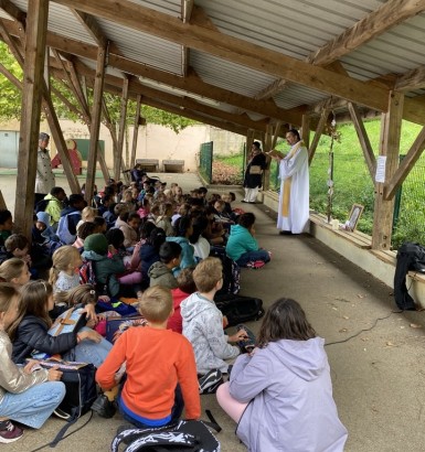 Célébration de rentrée et bénédiction des cartables