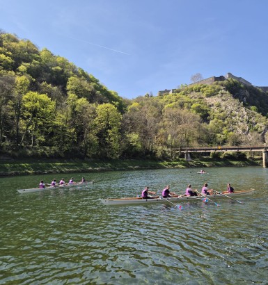 Cap sur l'aviron pour nos 4e !