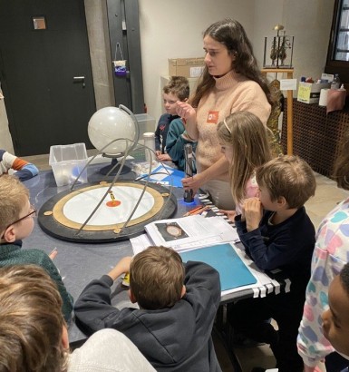 Les CE1 découvrent le Musée du Temps