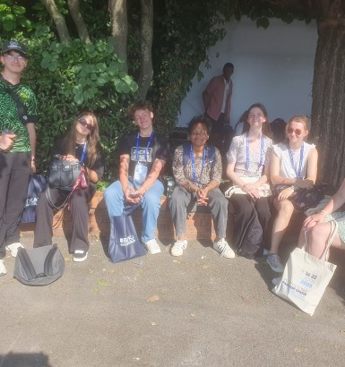 Le groupe BIA du lycée St Paul au Salon du Bourget