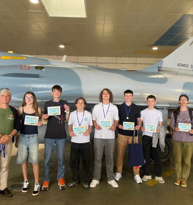 Cérémonie de remise des diplômes BIA sur la base aérienne BA116 de Luxeuil