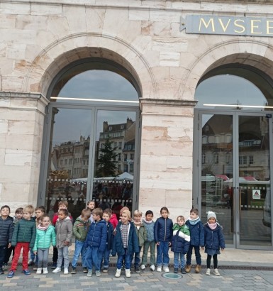 Visite du Musée des Beaux Arts pour la classe de Grande Section