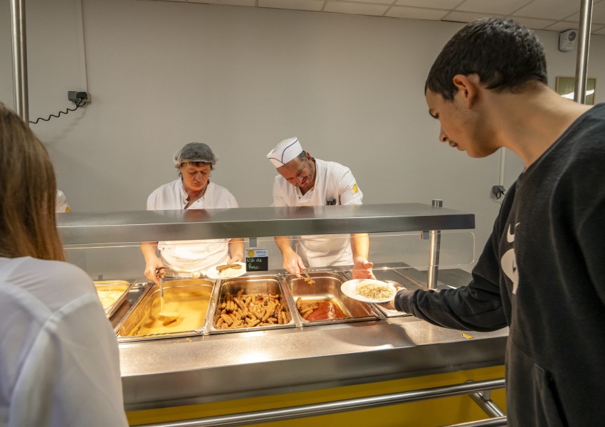 Une cantine labellisée “Zéro Gaspil’”
