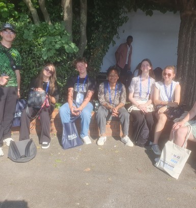Le groupe BIA du lycée St Paul au Salon du Bourget