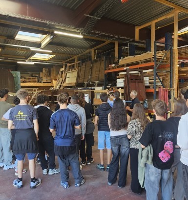 Visite de l'entreprise ADECO à Châtillon-le-Duc