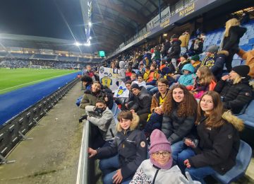 Les St Jo assistent au match de Football Sochaux Caen